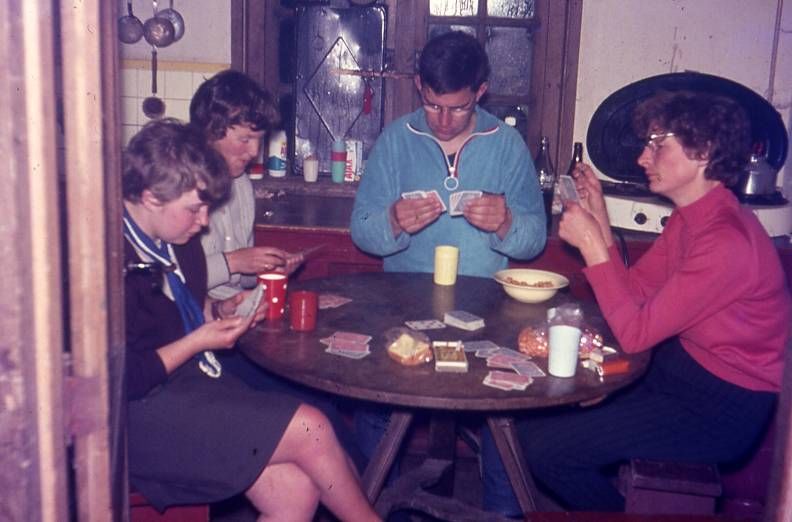 Ans. Annie- Johan en Gre welpenkamp Haaksbergen 1971